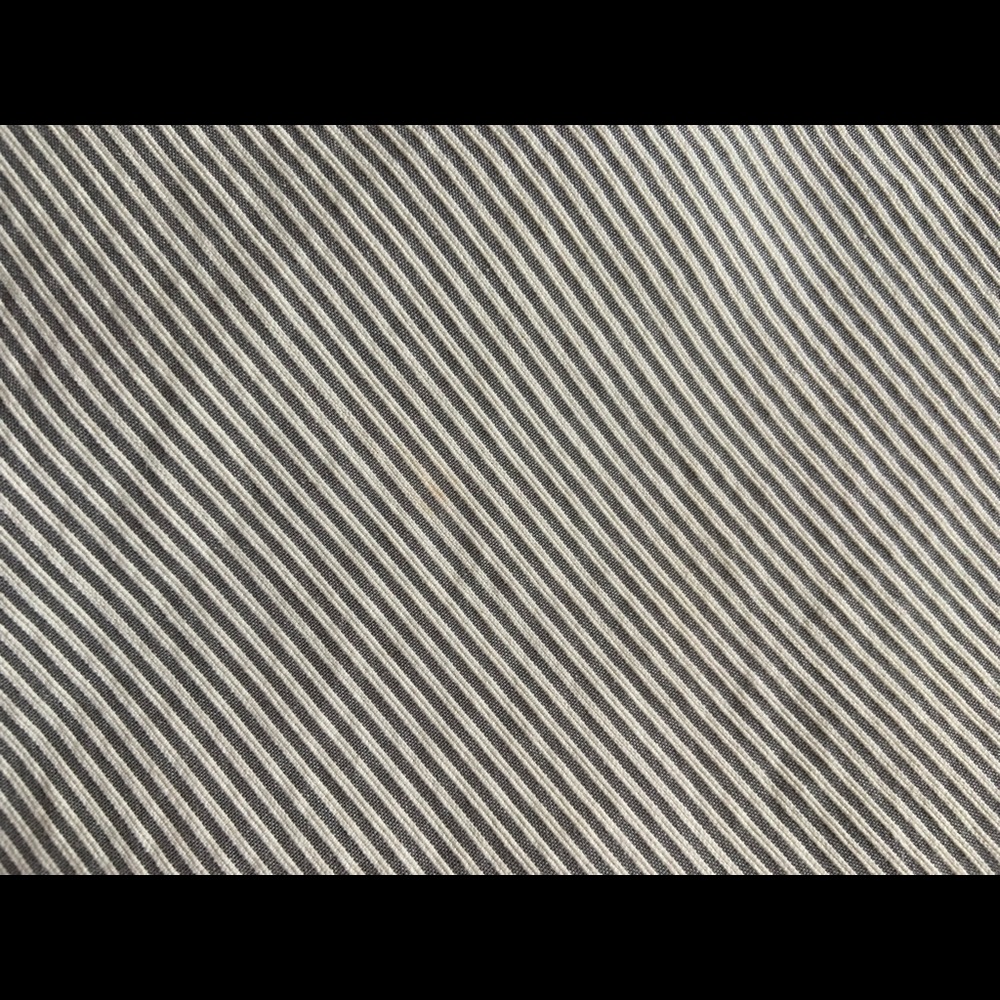 Banana Republic Grey and Cream Stripe A-Line Skirt - Picture 8 of 8